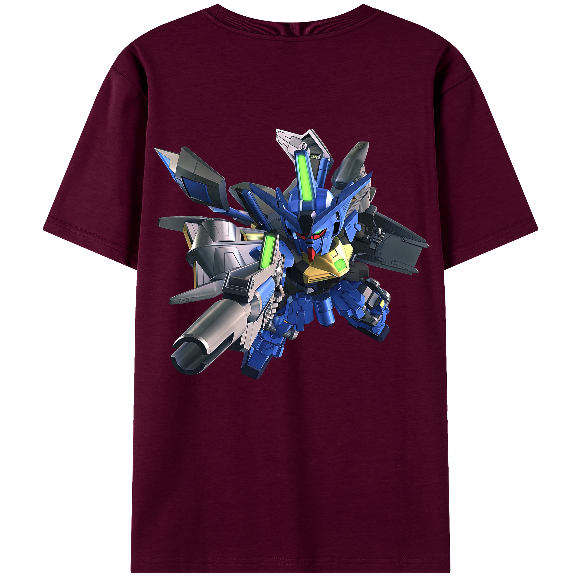 （画像用） 機動戦士ガンダム Mobile Suit Gundam レディース半袖Tシャツ(バックプリント)